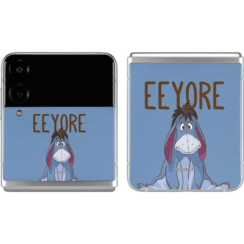 Disney Winnie the Pooh Eeyore Portrait Galaxy Z Flip4 5G Skin